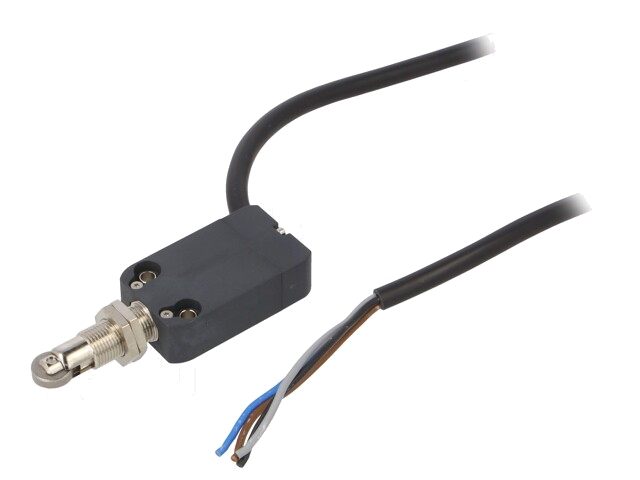 Eindschakelaar; NO + NC; 10A; max.250VAC; max.250VDC; kabel 2 m Eindschakelaar; NO + NC; 10A; max.250VAC; max.250VDC; kabel 2 m